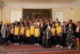 La delegación colombiana paralímpica recibió la bandera por parte del Gobierno