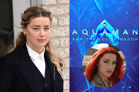 Así se vería Amber Heard, como Mera, en “Aquaman 2″, según la IA
