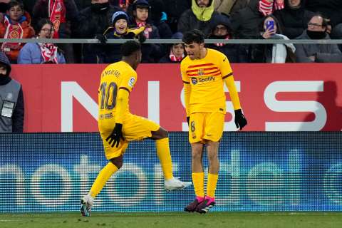 Barcelona venció a Girona y se afianzó en la cima de la liga española