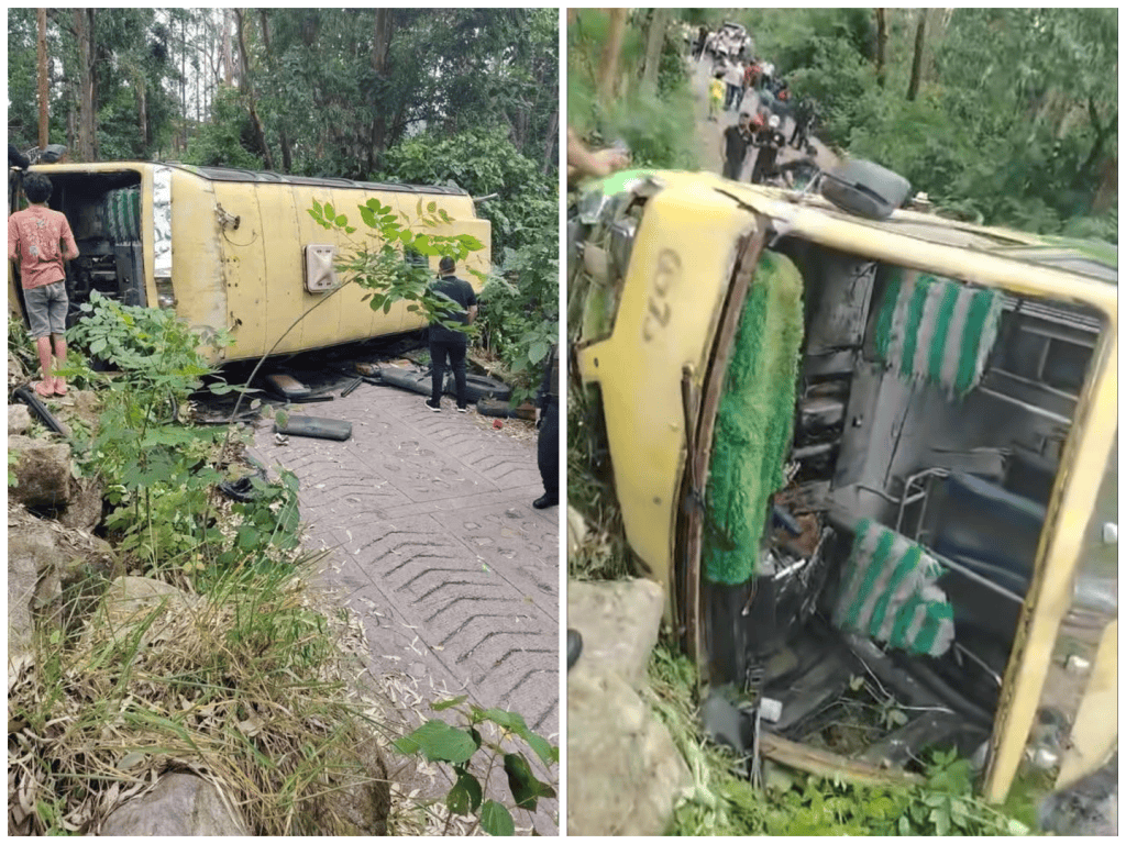Accidente de bus escolar en Norte de Santander