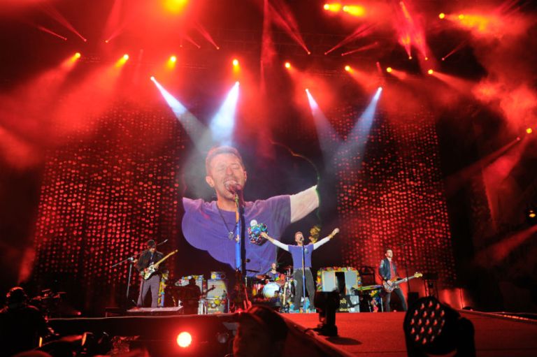 Show láser de Coldplay será proyectado en el Planetario de Bogotá
