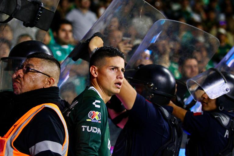 La prensa mexicana le dio palo a James Rodríguez y su paso por el Club León
