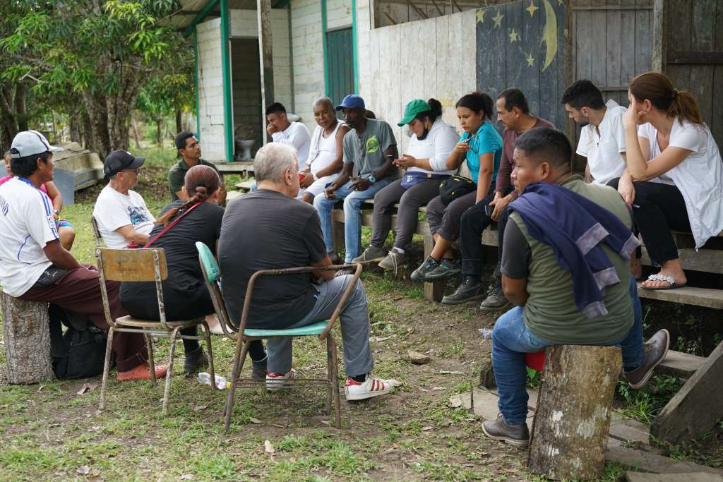 Festival de Memorias que se realizó en la cuenca de Cacarica, en el Chocó, a 25 años de la Operación Génesis que desplazó a su población en febrero de 1997.