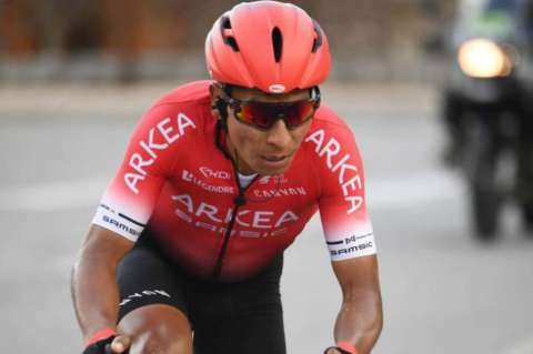 Nairo Quintana : “La recuperación después de la caída va por buen camino”
