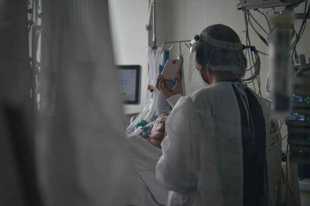 Unidad de cuidados intensivos UCI de este hospital ubicado al sur de Bogotá