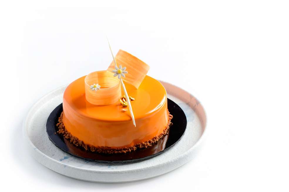 Torta de naranja: receta con relleno de nuez y chocolate