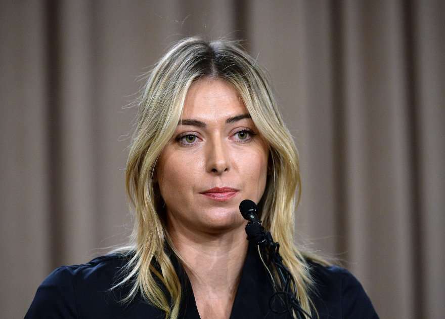 Maria Sharapova dio positivo por meldonium. Foto: AFP
