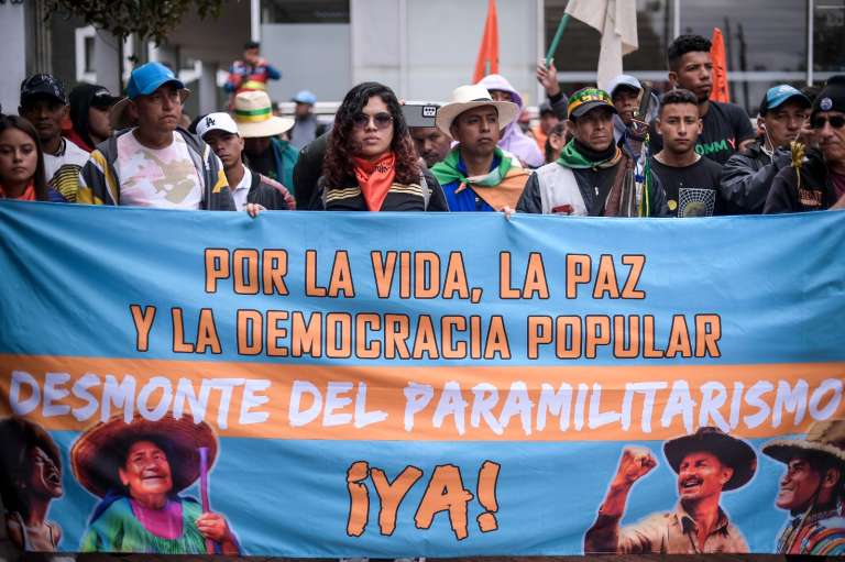 La movilización se denominó "Por la vida, la paz y la democracia popular" y contó con eventos simultáneos en Cali, Medellín, Bogotá, Tadó, Casanare y otros lugares del país.