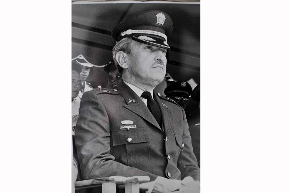 En la hoja de servicios del coronel Valdemar Franklin Quintero quedó el registro de 26 condecoraciones y más de 50 felicitaciones./ Archivo