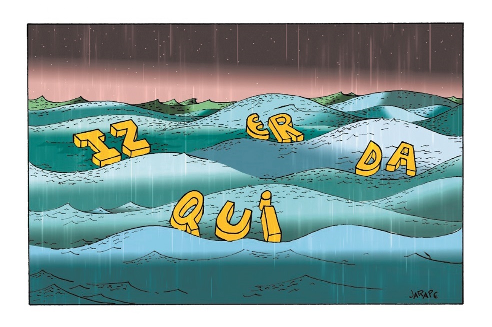 La izquierda unida...