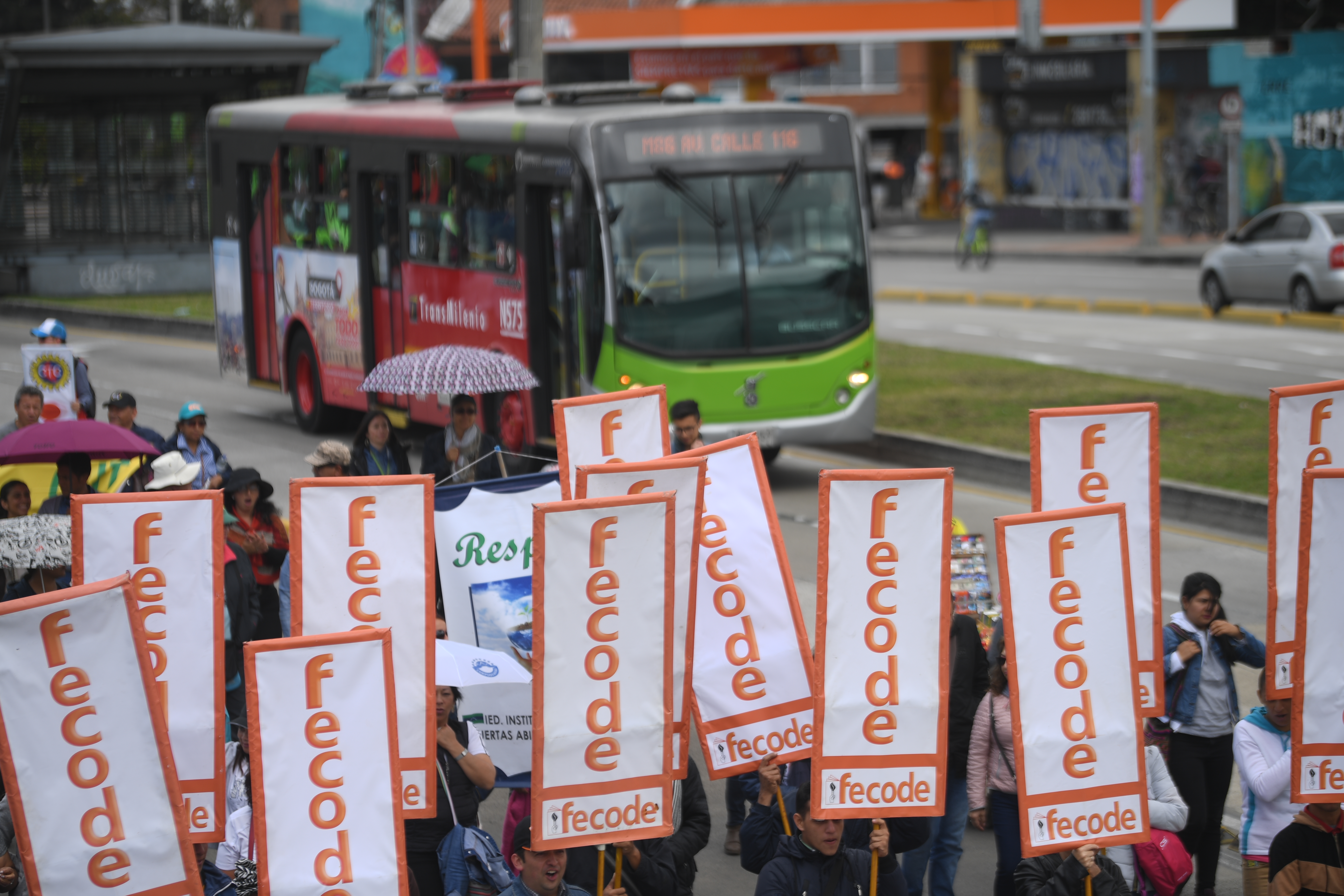 Marchas de Fecode, la CUT sobre la reforma laboral.