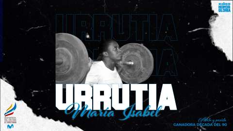María Isabel Urrutia, nuestro primer oro olímpico