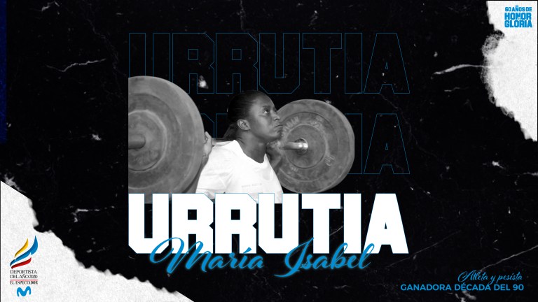 María Isabel Urrutia, nuestro primer oro olímpico