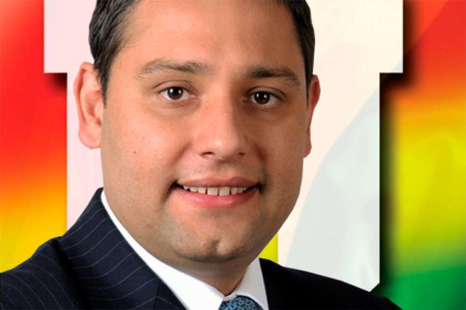 El senador Mauricio Lizcano Arango.