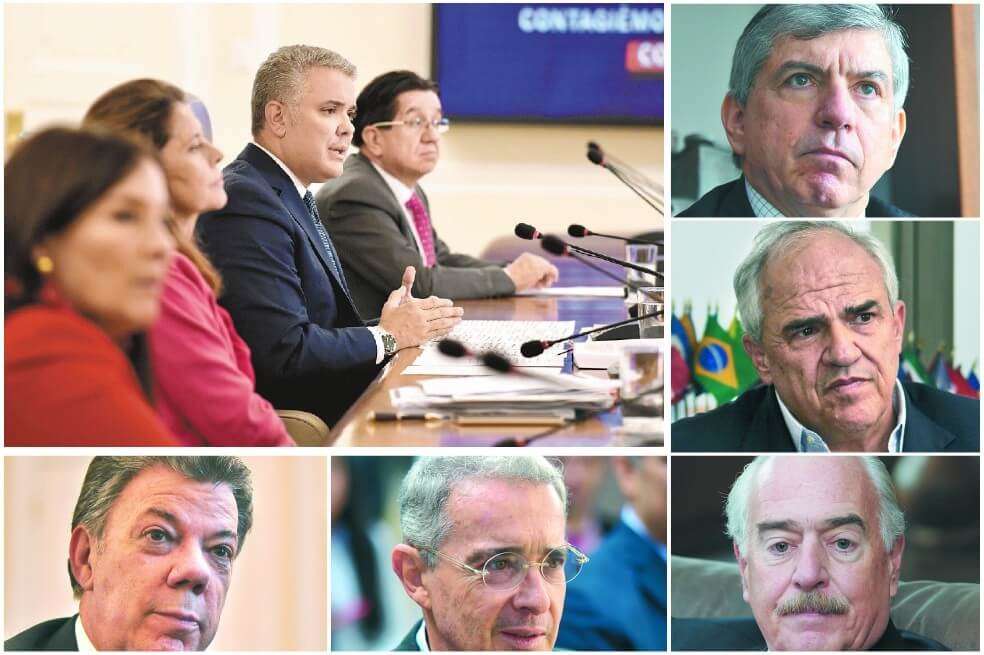 Duque ha adoptado medidas como la declaratoria de emergencia económica y el cierre de todas las fronteras, incluyendo la aérea. / Presidencia de la República - Archivo El Espectador