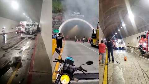 Tragedia en La Línea: siete muertos deja accidente en el túnel Los Venados