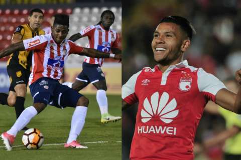 Santa Fe y Júnior empiezan este jueves la lucha por llegar a la final de la Sudamericana