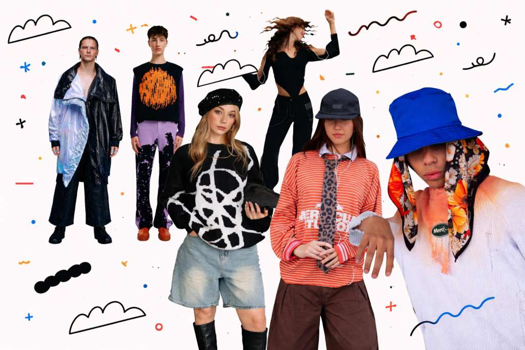 Ideas de looks para el FEP 2026. / Cortesía Maglione, Zierra Leona, Stivali, Merci y Ducky Black