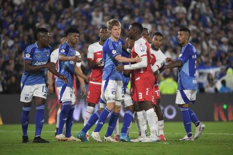 Millonarios vs. Santa Fe, un clásico como en el barrio: el que mete gol, gana