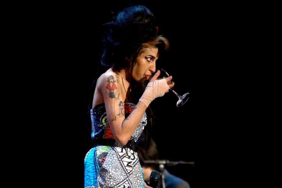 Amy Winehouse durante el Festival Rock in Rio de Lisboa (Portugal), el 30 de mayo de 2008. 