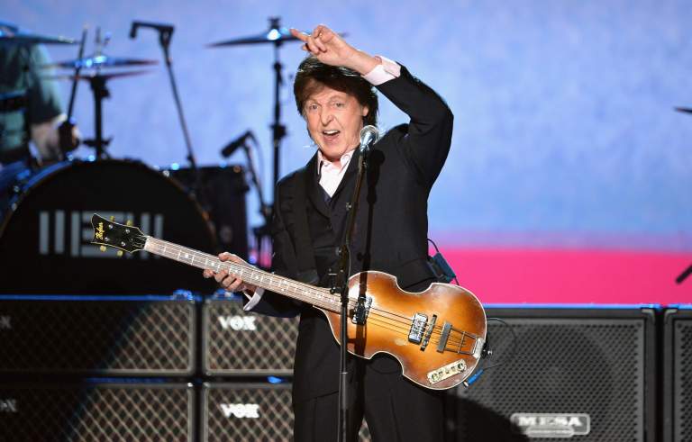 Paul McCartney, cabeza de cartel del Festival de Glastonbury 2020