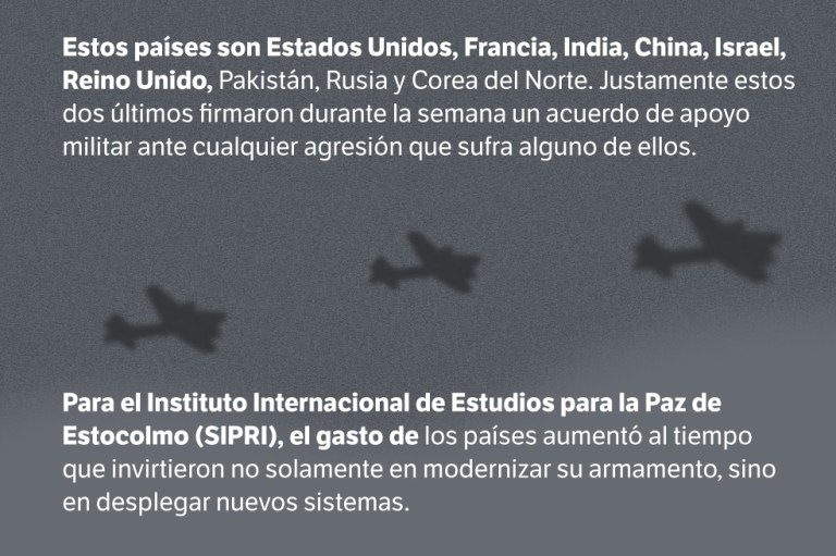 ¿Más leña al fuego? Inversión en armas nucleares aumenta en tiempos de guerra