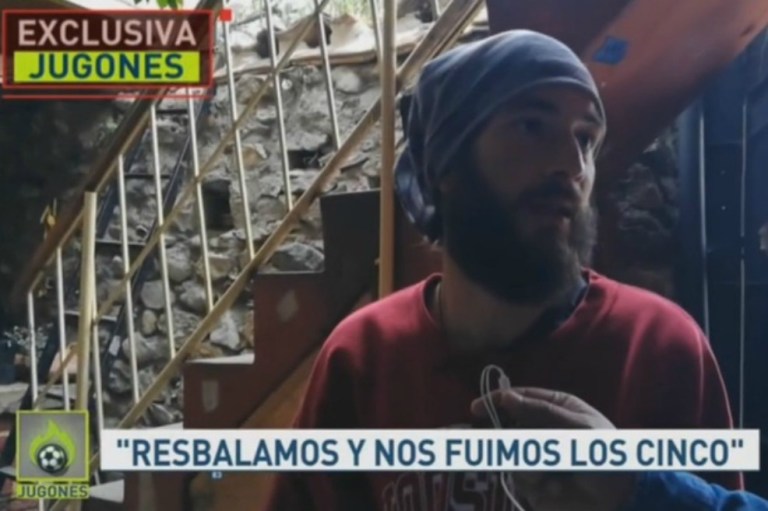 Superviviente de avalancha en Perú: "el riesgo es estar postrados en el cemento"