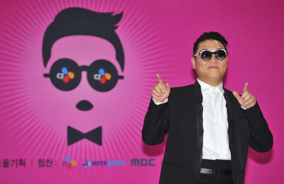 El artista surcoreano Psy.