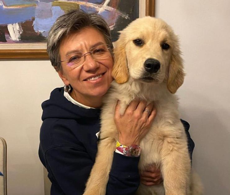 Claudia López presentó a su nueva mascota y generó controversia, ¿por qué?