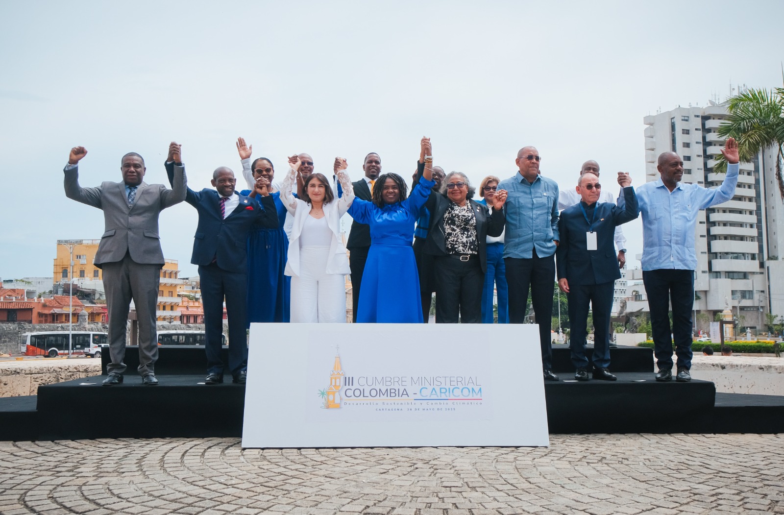La vicepresidenta Francia Márquez y la canciller Laura Sarabia instalaron la cumbre.