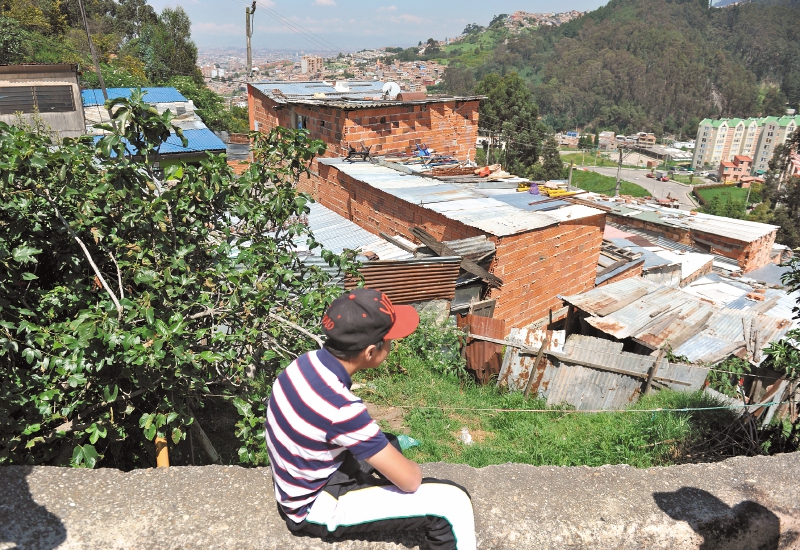 El Triángulo queda a 15 minutos del barrio San Cristóbal. Lleva 40 años en la ilegalidad. / Gustavo Torrijos
