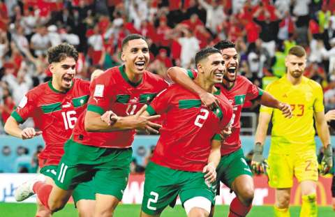 Marruecos sueña en grande y quiere ganarle a Portugal