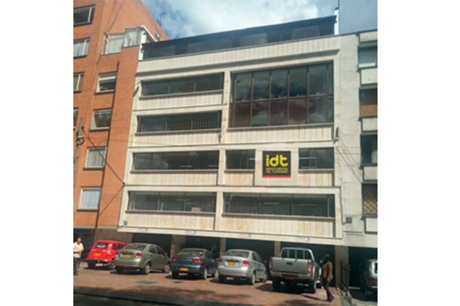 Fachada de la nueva sede del Instituto Distrital de Turismo.