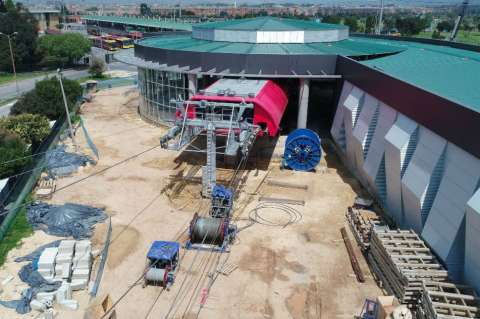 Obras del TransMiCable de Ciudad Bolívar ya tienen un avance del 88 %
