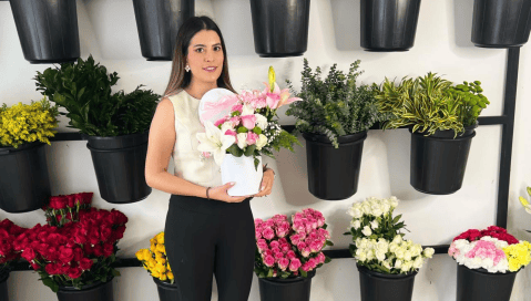 La abogada que creó una floristería con impacto social y ambiental