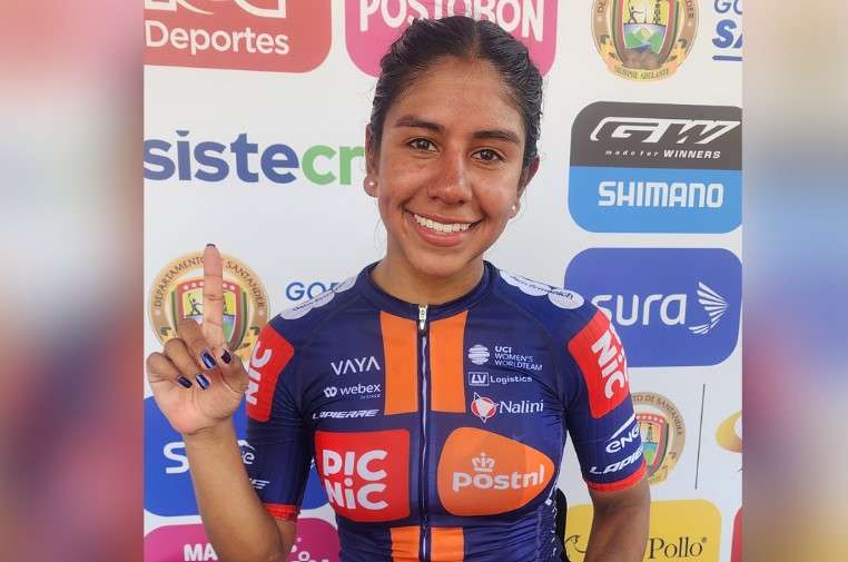 Juliana Londoño, campeona en Bucaramanga.