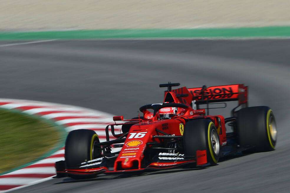 Ferrari marcó el mejor tiempo los dos primeros días y después de entrenamientos y se dedicó a hacer simulaciones de gran premio hasta completar un total de 598 vueltas. / AFP