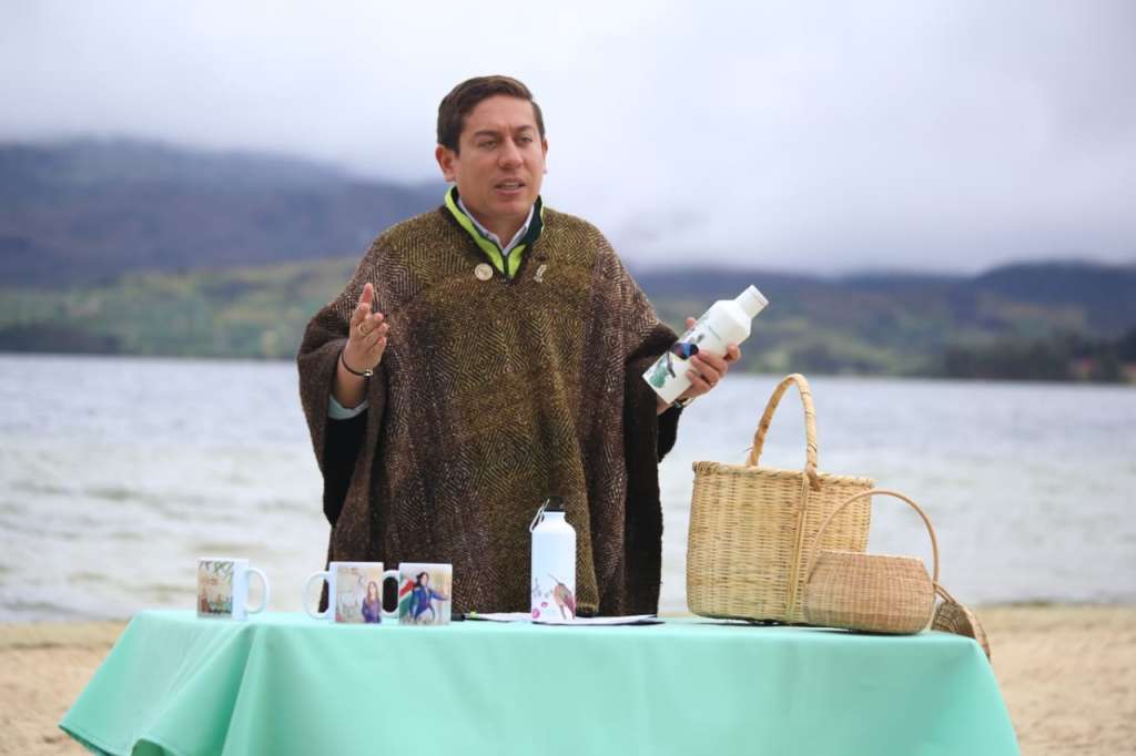 El decreto se firmó en la laguna de la Tota. / Cortesía