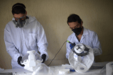 En fotos: emprendedores colombianos diseñan una burbuja para protección del COVID-19