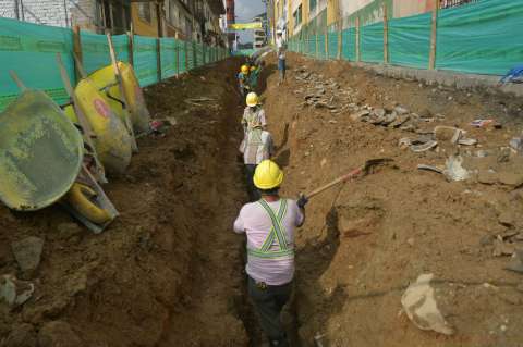 Por reparación de tubería, sector de la Autopista Sur estará cerrado durante dos fines de semana