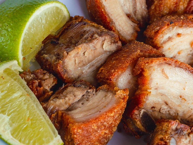Receta en freidora de aire: chicharrones crujientes y jugosos