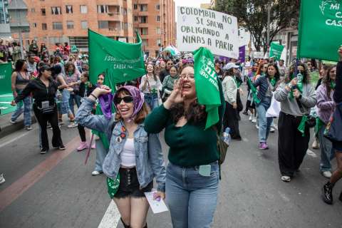 En fotos: así se vivió la marcha del #28S en Bogotá