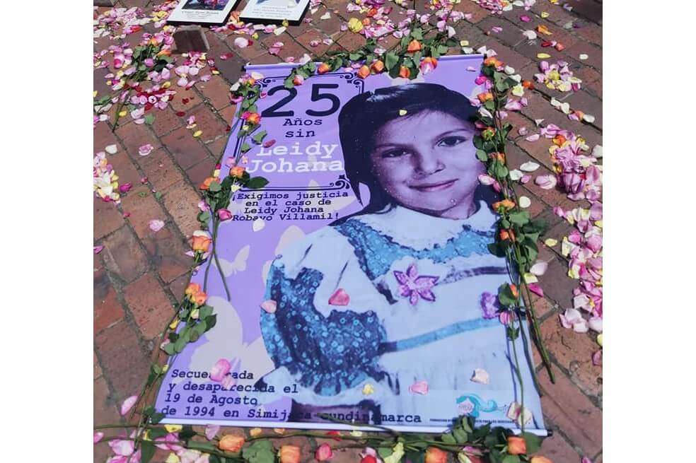 La niña tenía 10 años cuando fue secuestrada. / Foto: Fundación Nidya Erika Bautista