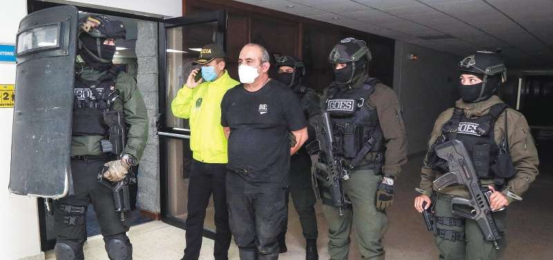RESTRICTED TO EDITORIAL USE - MANDATORY CREDIT "AFP PHOTO / COLOMBIAN POLICE " - NO MARKETING - NO ADVERTISING CAMPAIGNS - DISTRIBUTED AS A SERVICE TO CLIENTS
/ RESTRICTED TO EDITORIAL USE - MANDATORY CREDIT "AFP PHOTO / COLOMBIAN POLICE " - NO MARKETING