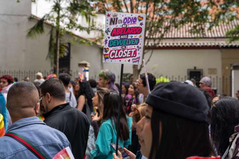 Marcha del Orgullo LGBTIQ+ 2026 en Bogotá.