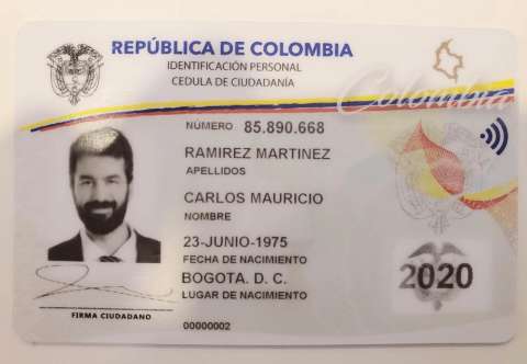Así se vería la nueva cédula digital