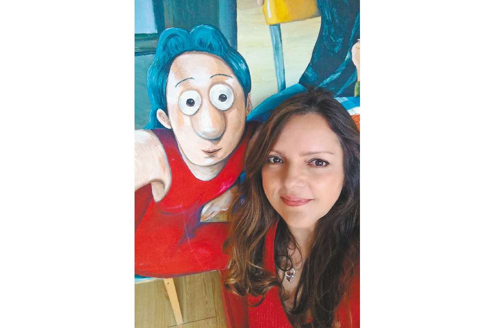 Según Adriana Mosquera, la caricatura de Magola nació como un acto de protesta en contra de la imagen 'perfecta' de la mujer que representaban los hombres.
