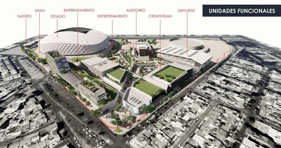 proyecto de renovación de el Estadio El Campín