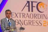 Salman ben Ibrahim Al-Khalifa, presenta su candidatura por la presidencia de la FIFA