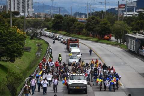 Director de la Policía dice que, por ahora, las marchas avanzan pacíficamente